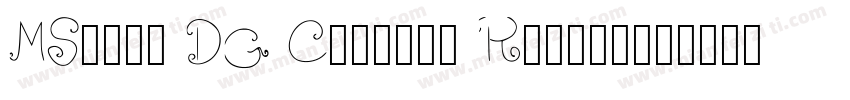 MSharp DG Console Regular字体转换